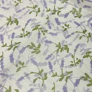 Lavendelfeld Tissue Wrap - Blumendruck 15x20 oder 20x30 Verpackung Geschenkpapier Hübsches lila grünes Blumen Geschenkpapier umweltfreundlich