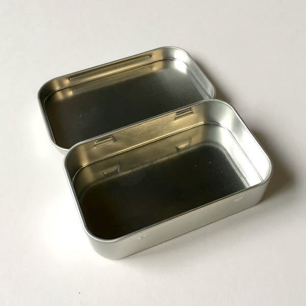 Aufklappbare Mint Dosen. Set von 3 Altoids Stil Dosen Handwerk liefert Hochzeit Gefälligkeiten Geschenke Gefälligkeiten Produkt Verpackung rechteckige Boxen