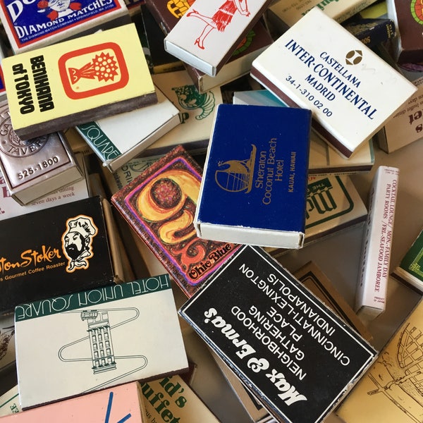 Vintage Matches Etsy