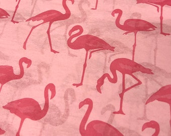 Pink Flamingos Tissue Wrap - 15x20 / 20x30 Tropical Bird Quirky Fun Cute Packaging Gift Wrap Wrapping Paper Supplies Travel Lover