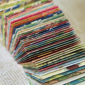 Mini enveloppes - Petit livre d'or de mariage fait main 1,75 x 2,25 pouces Notes de fée des dents Cadeaux de remerciement Assortiment Mélange coloré Petit pot souvenir