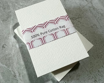 Arches Watercolor ATC / ACEO Blanks - 100% Cotton Rag 2.5" x 3.5" Cold Press Art Cards Acid Free Artist Supplies Textured Archival Offwhite