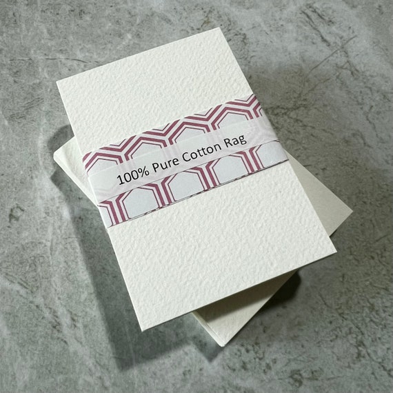 Arches Watercolor ATC / ACEO Blanks - 100% Cotton Rag 2.5" x 3.5" Cold Press Art Cards Acid Free Artist Supplies Textured Archival Offwhite