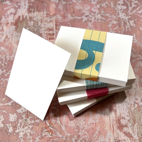 ATC / ACEO Blanks - 2.5” x 3.5” bright white 130#/350gsm cardstock smooth sturdy cards for drawing painting assemblage sketching embellish