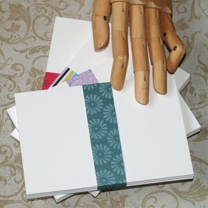 Postales en blanco de 4" x 6" (25) - Blanco brillante 110 libras Postales Invitaciones Tarjetas DIY Esquinas cuadradas o redondeadas Tarjetas gruesas Cartulina
