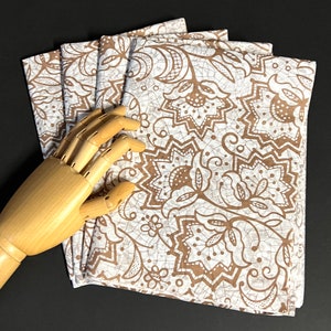 Kraft Lace Print Tissue Wrap - Moderne Rustikale 15x20 oder 20x30 Verpackung Geschenkpapier stilisiertes Design Hochzeitsgeschenke