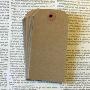Große Kraft Tags - Größe #5, 4,75 "x 2,375" Economy Versand Tags Etsy Shop Lieferungen Papier Waren Merchandise Tags Mengenrabatt Produkt Etikett