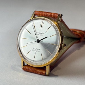 Poljot, De Luxe, Ultra Slim, Relógio Vintage, Relógio de Pulso, 2209, 23 joias, Raro, Colecionável, Relógio, Relógio fino, Relógio exclusivo