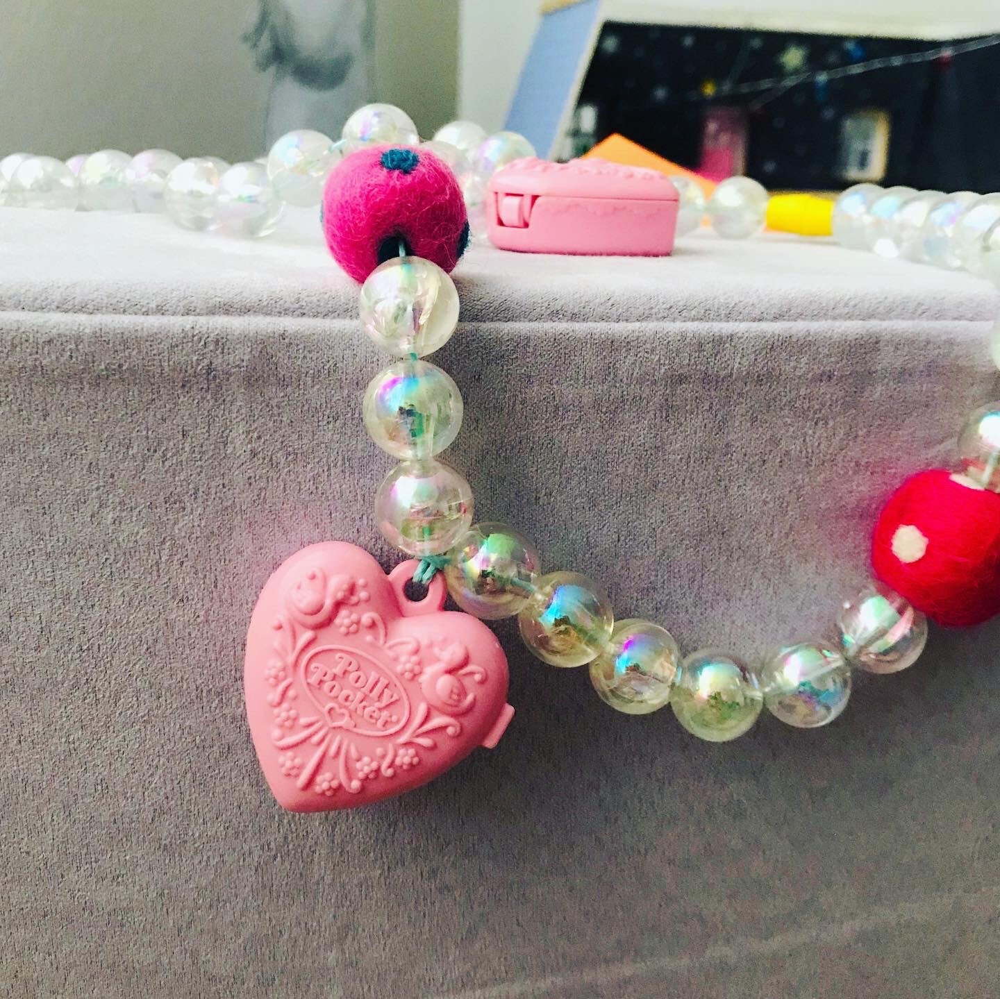 Vintage Polly Pocket Locket Necklace | Etsy