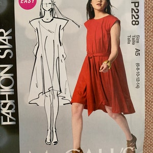 UNCUT McCall’s  MP228 Misses Dress and Belt • 6-8-10-12-14