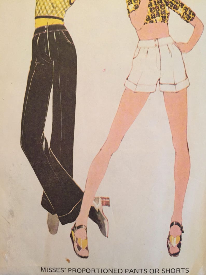 Vintage McCall/'s 3128 Cuffed Shorts and Pants \u2022 waist 24