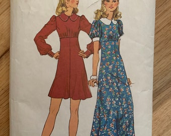 Simplicity 5844 Dress in 2 lengths - size 10