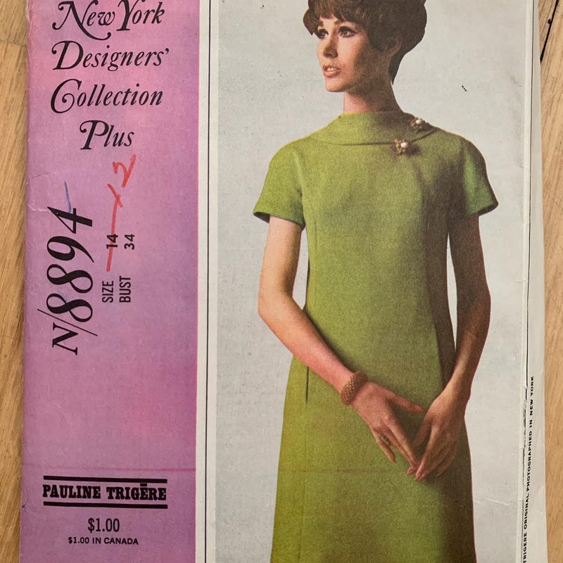 Plus Size Mod Dress - Etsy