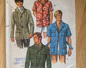 70s Safari Jacket - Etsy