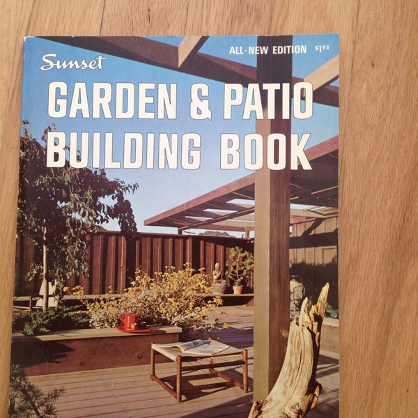 Vintage Sunset Patio Book