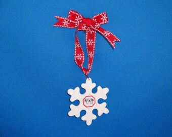 Snowflake Christmas Ornament