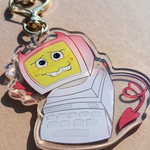 Edgar Electric Dreams (1984) Acrylic Keychain