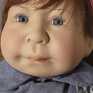 Vintage 1984 LEE MIDDLETON Bubba Chubbs Railroad Conductor doll