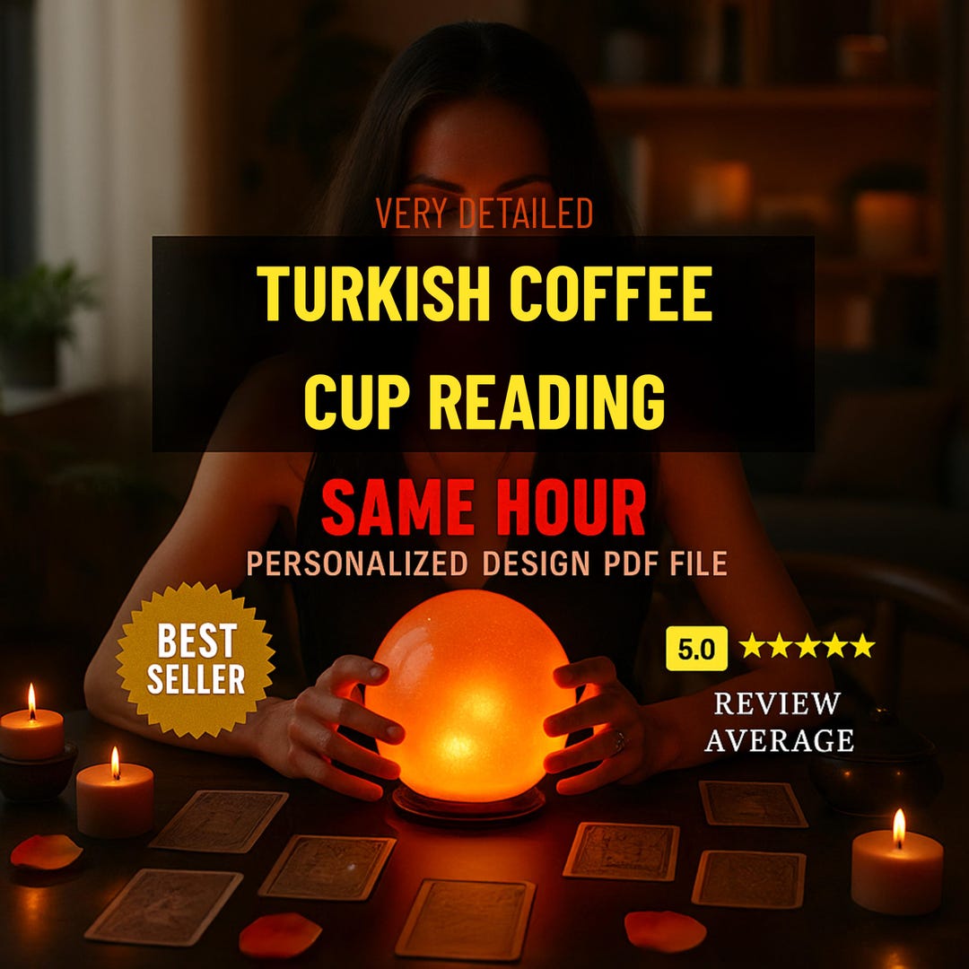 SAME HOUR Turkish Coffee Reading, Detailed Turkish Coffee Cup Reading ...