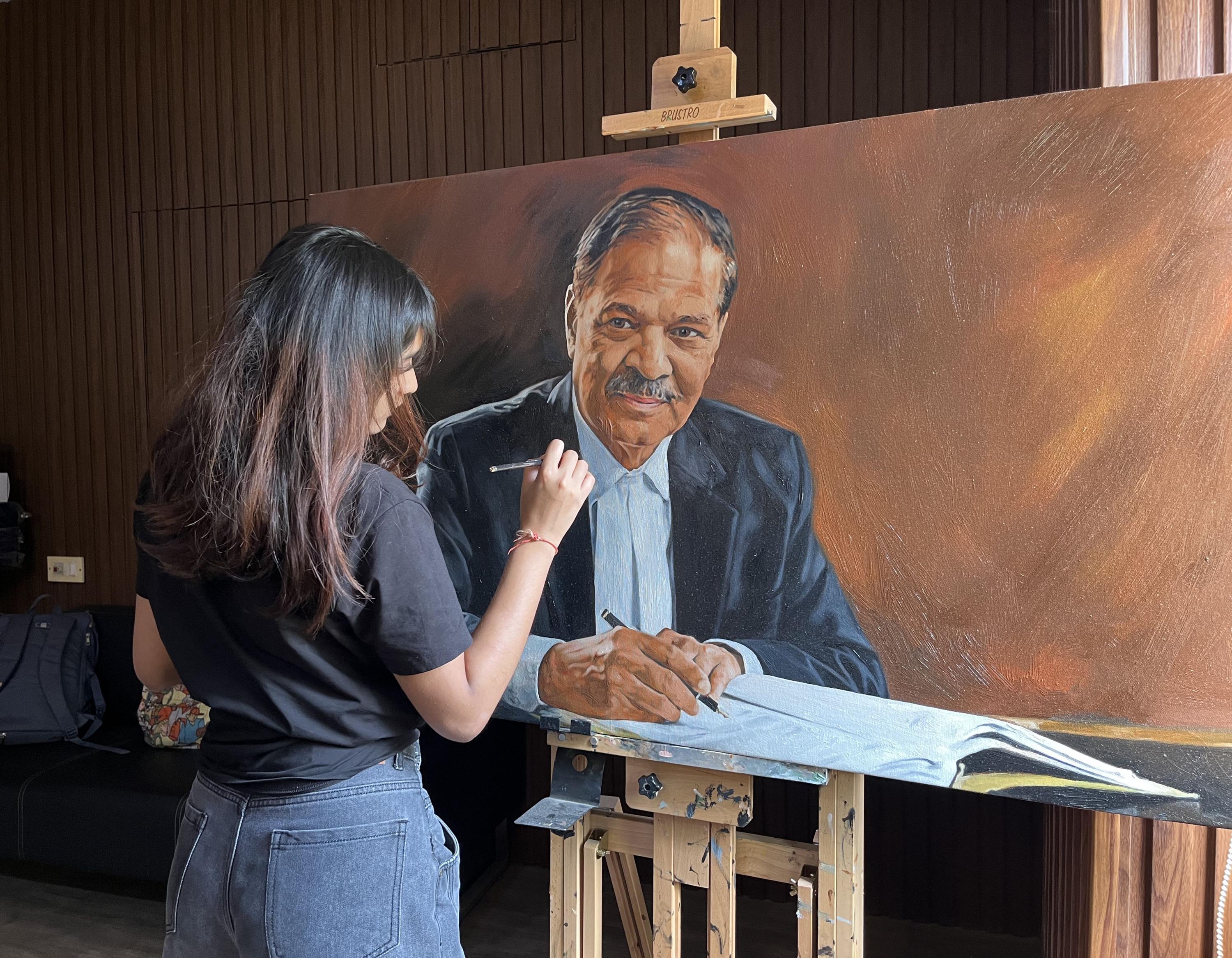 Custom Oil Painting Portrait| Hand Painted Art on Canvas | Memorial ...