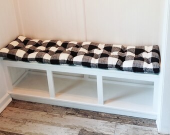tufted bench cushion 30 inch tufted bench cushion 52 12 cushion etsy tufted bench cushion 30 inch tufted bench cushion 52 12 cushion etsy