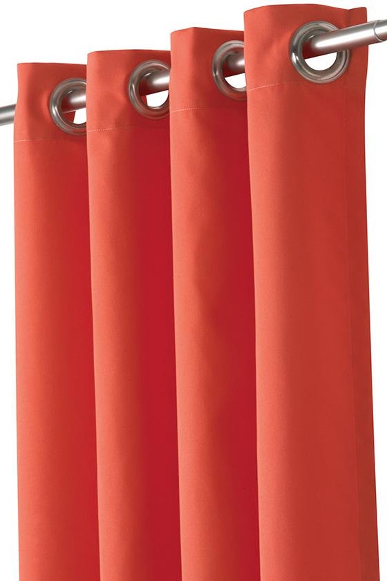 Butter Yellow Linen Curtain Panels With Grommets Solid Color Etsy