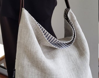 linen hobo bolsa