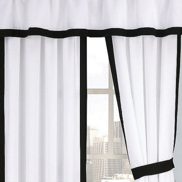 Shower Curtain With Matching Window Curtain Etsy