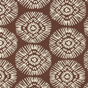 Scott living Medallion carob window curtains, custom drapes made to order