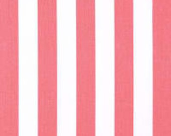 Canopy stripe window curtains, Pair (2 panels) designer drapes, curtain panels, baby pink, navy, black