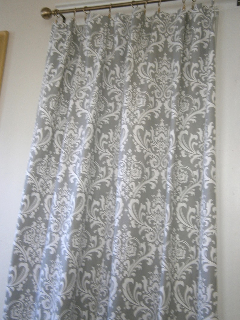 Premier Prints Ozborne Ozbourne Storm Gray Pair 2 Panels Etsy