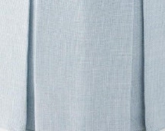 Baby blue linen bedskirt HEAVY LINEN  Custom made bed skirt tailored box pleats custom size bed skirt,