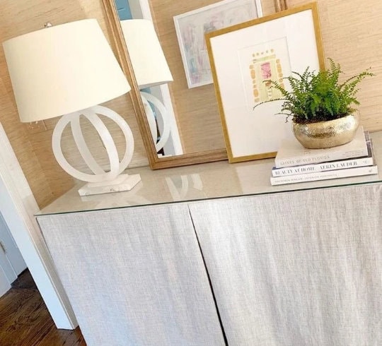 20 colors Rectangular heavy linen tableskirt, table skirt, tablecloth tailored, box pleats,  console table linen tableskirt, skirted table