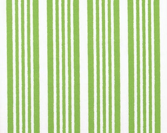 Bodie courtyard green stripe shower curtain polyester navy blue 72", 84", 90, 108