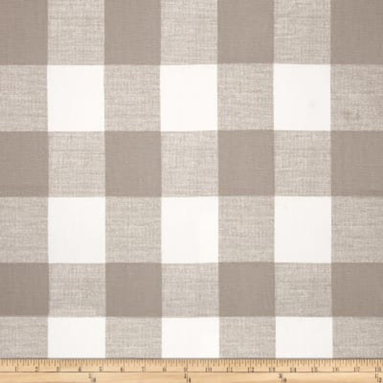 Buffalo Check Fitted Bedskirt Plaid Bed Skirt Yellow Grey Etsy