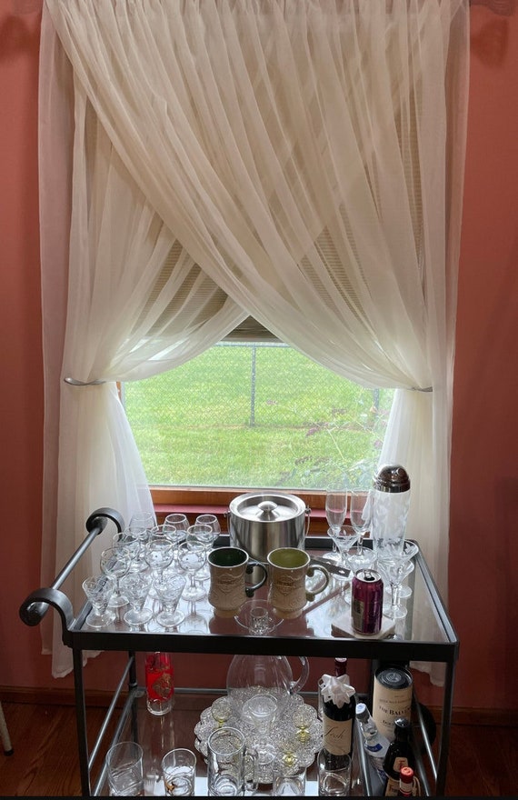 Voile window treatments discount