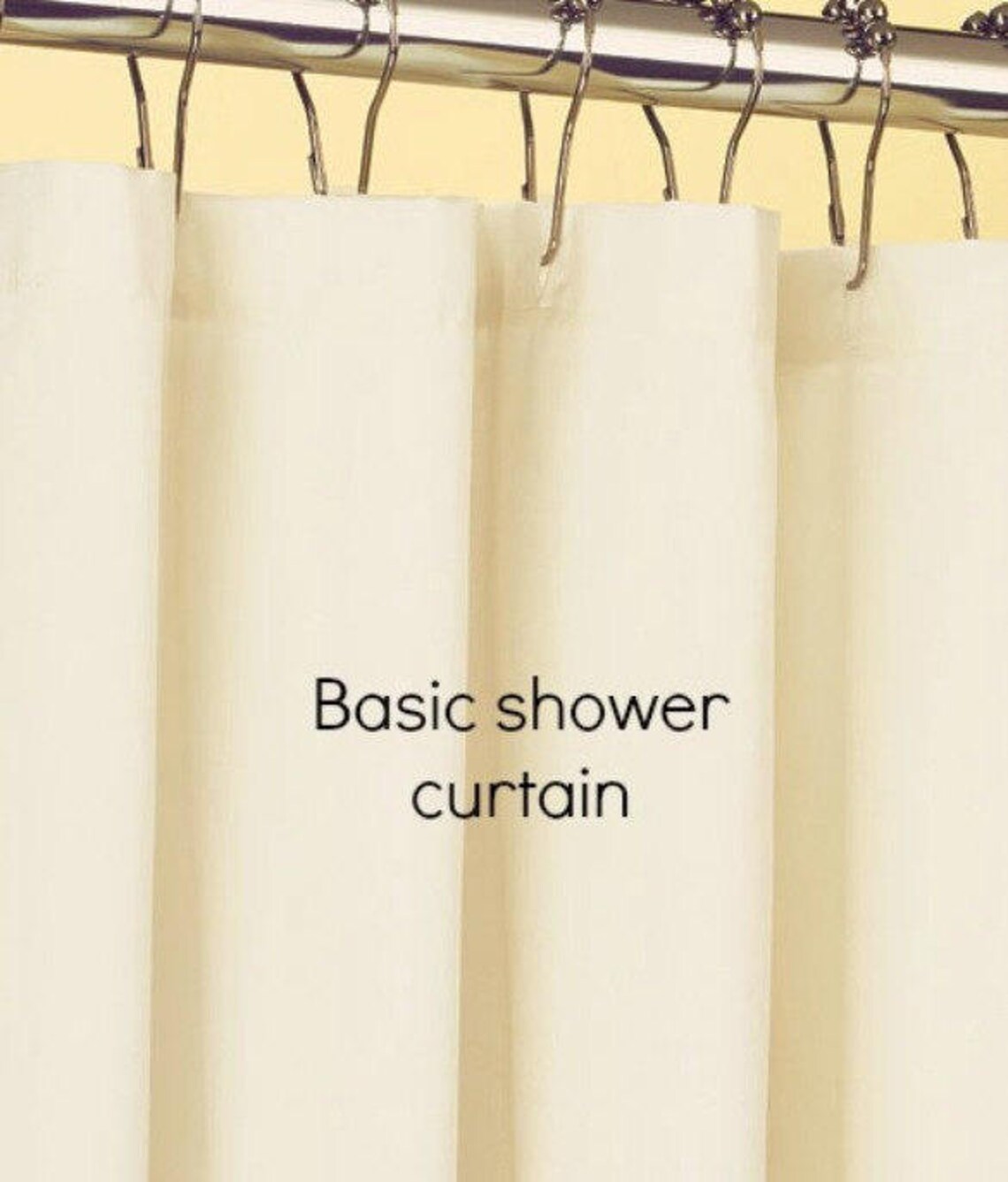 Black and White Horizontal Stripe Shower Curtain 48 X 72 72 Etsy