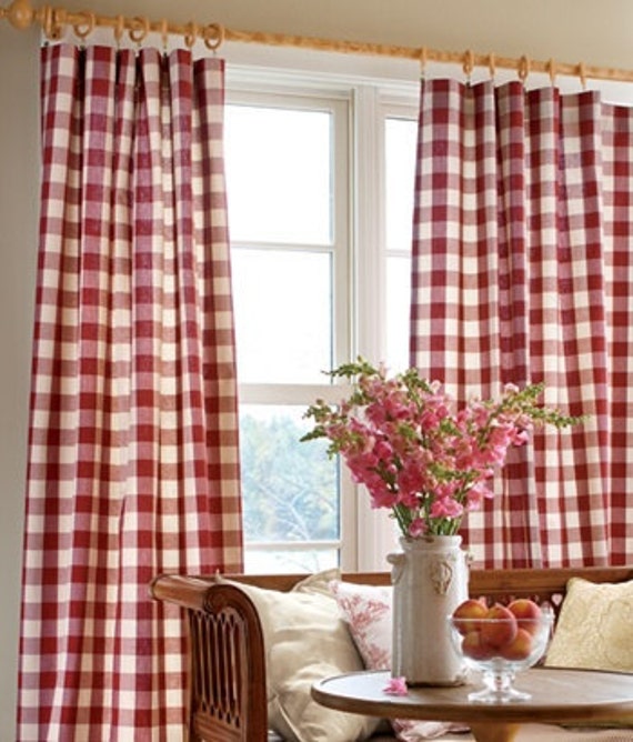 Anderson Buffalo Plaid Buffalo Check Drapes Premier Cotton Etsy