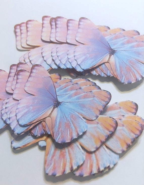 3D Lavender Butterflies