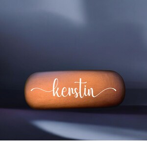 Personalized hard-shell glasses case, case for eyeglasses and sunglasses, gift idea for Mother's Day, Father's Day, birthday present image 5
