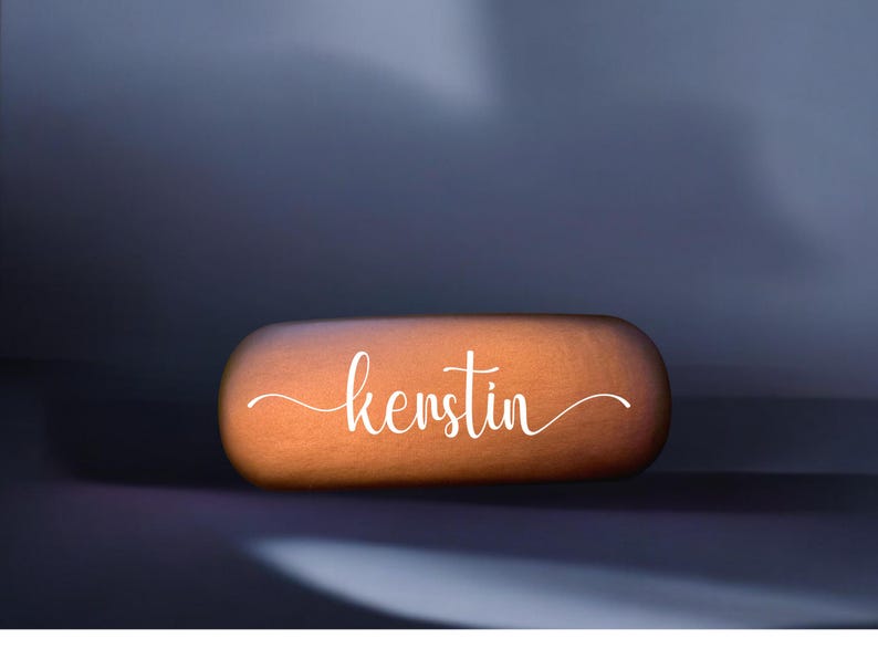 Personalized hard-shell glasses case, case for eyeglasses and sunglasses, gift idea for Mother's Day, Father's Day, birthday present image 5