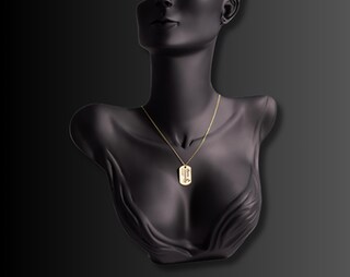 Collana Personalizzata Silvora In Argento 925 Con Figura Bambino – Incisione Nome – Regalo Per Mamma