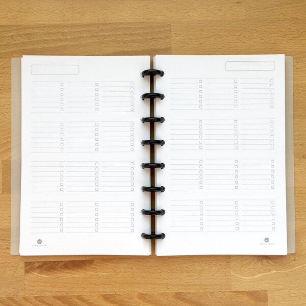 Printable Disc Bound Planner Pages - Etsy
