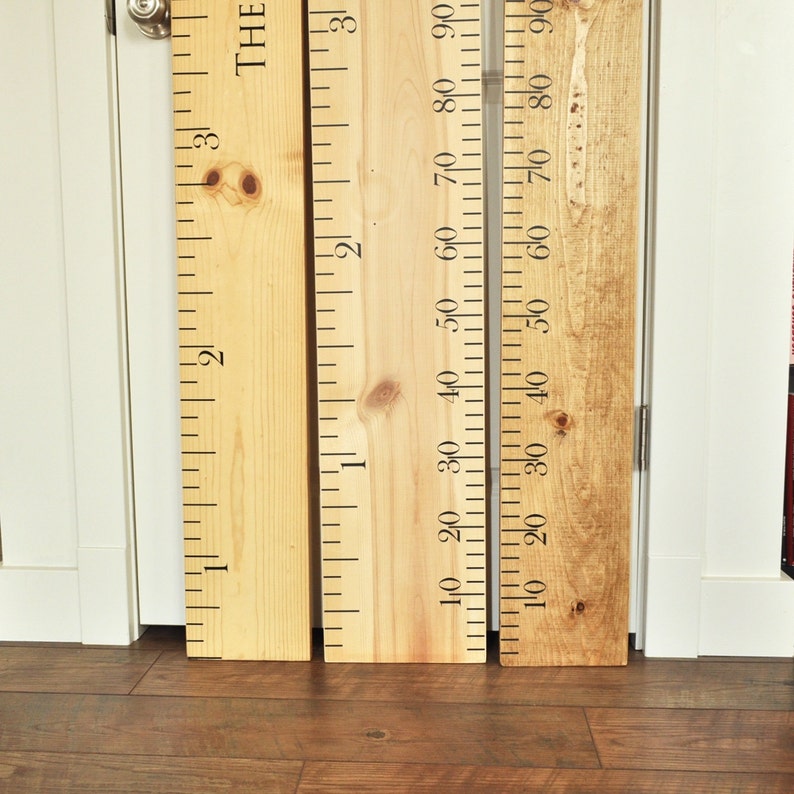 Homemade Growth Chart Ideas