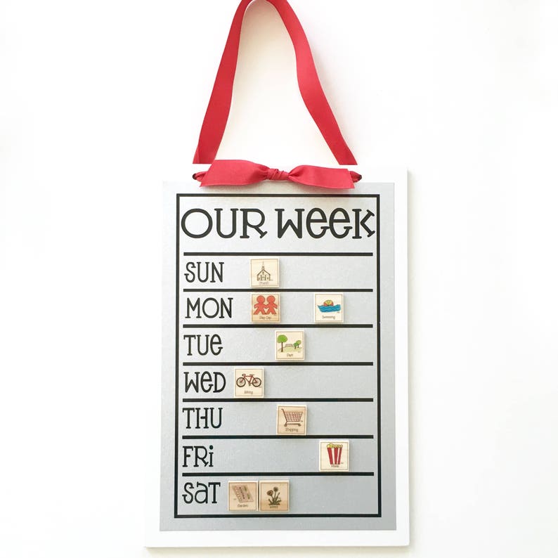 Mix & Match Magnet Set Use with chore charts, magnet boards, calendars, command centers and memo boards. image 7