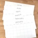 Printable 11x17 Monthly Calendar Instant Printable Simple - Etsy