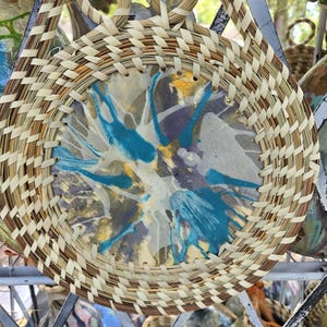 Sweetgrass baskets  wall hanging