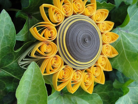 Sunflower Handmade the paper
