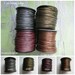 0.5mm Metallic Leather, 4 yds or more, Cord, Thin .5 mm Metallic Leather Cord, Leather Cord, Leather Cord, Metallic cord, Leather