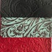 Embossed 9X3 Leather, leather trim, embossed leather, sheet leather, leather goods, leather, red leather, embossed leathers, earrings
